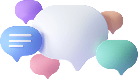 Message bubbles